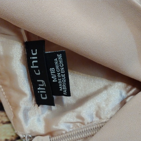 NWOT City Chic Pale Pink Formal Dress - Picture 2 of 13